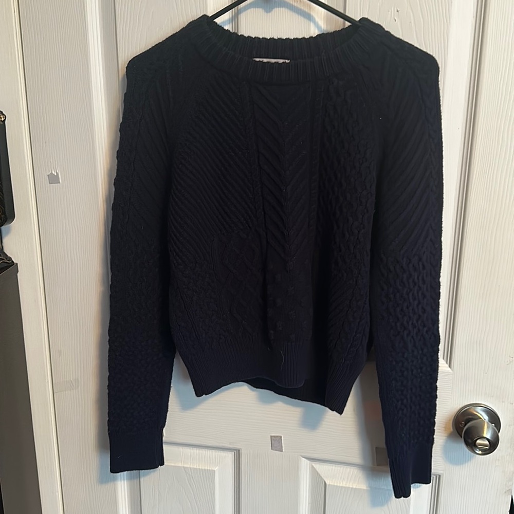 Navy Knit Sweater